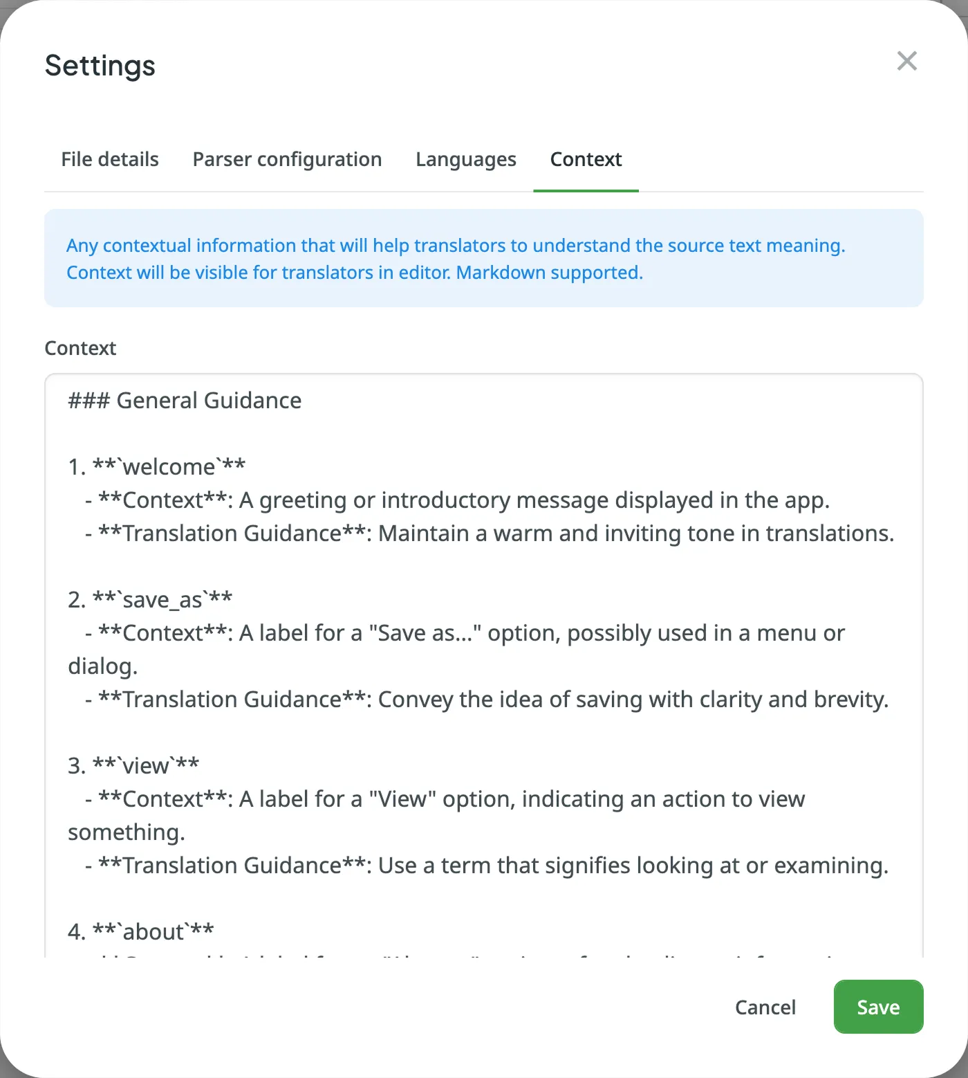 File Context